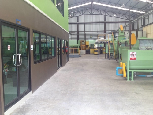 Latest company case about PET Bottle Recycling machine line running in Thailand