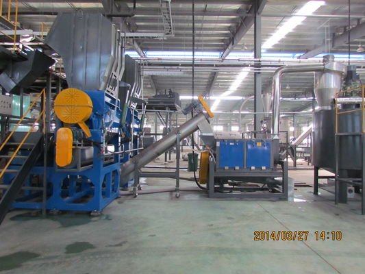100kw Wannan Motor Plastic Bottle Recycling Machines