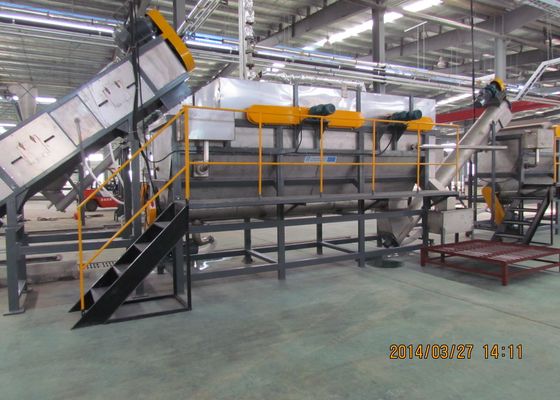 2000kg/h Waste PET Bottle Plastic Recycling Machine line
