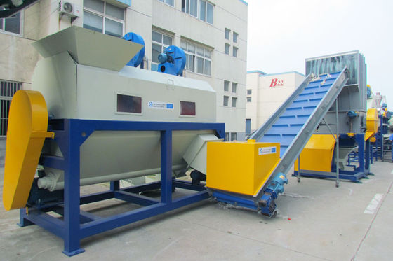 380V 50HZ PP PE Film Plastic Recycling Machine Line