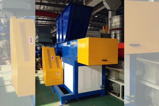 Hard Material Single Shaft Shredder Machine For PP Lumps