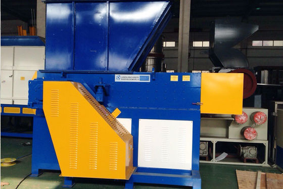Hard Material Single Shaft Shredder Machine For PP Lumps