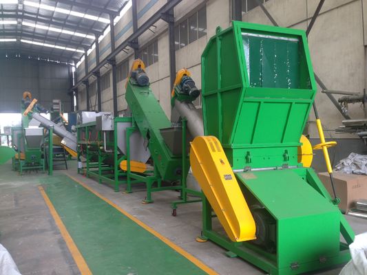 300kg/h, 500kg/h, 1000kg/h HDPE bottles crushing and washing machine