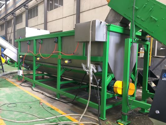 300kg/h, 500kg/h, 1000kg/h HDPE bottles crushing and washing machine