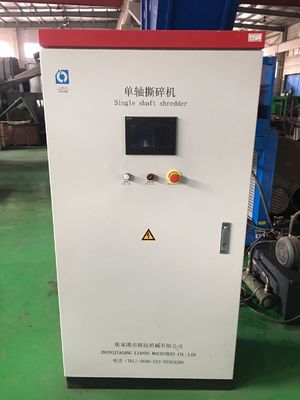 380V 22kw Industrial Single Shaft Shredder Machine