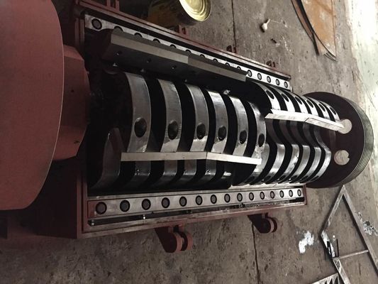 SKD 11 V Cut Blades Garbage Plastic Crusher Machine