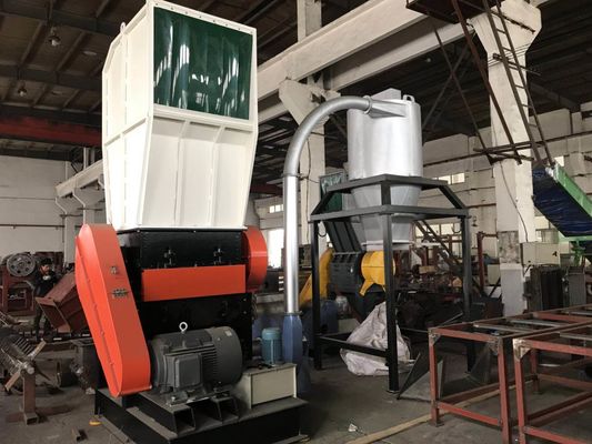 Adjustable Knives 30kw V Cutting Plastic Crushing Machine