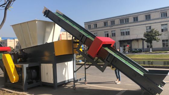 3 Phase Woven Bags Single Shaft Shredder Machine
