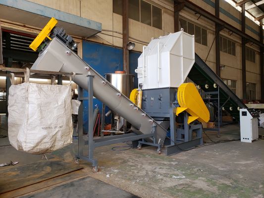 SKD 11 V Cut Blades Garbage Plastic Crusher Machine