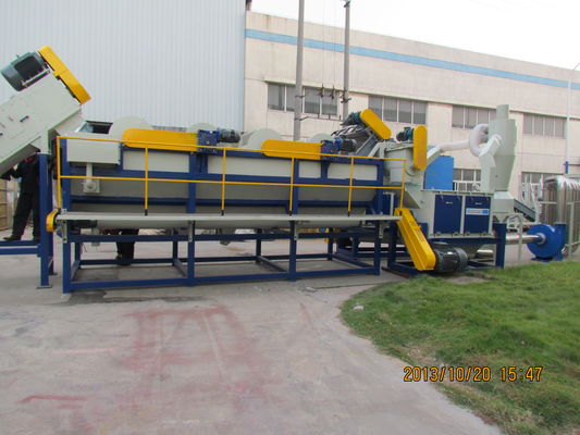 380V Bottle Washing Line , 300kg/H Film Washing Machine