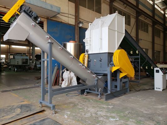 500kg/H 1000kg/H PP PE Film Crusher Pe Film Recycling Machine