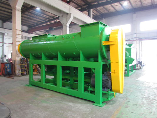 Single Barrel 30kw Waste Drink Bottle Label Remover Machine