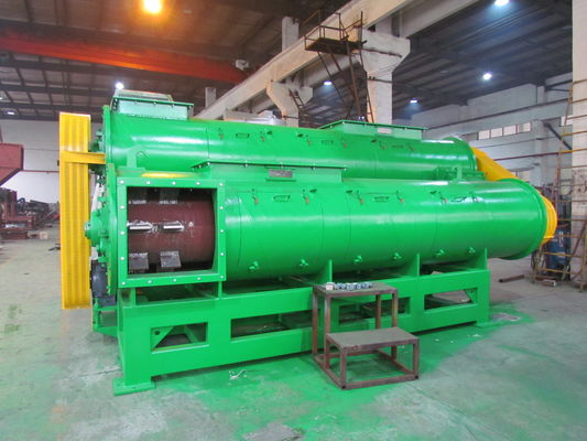 Single Barrel 30kw Waste Drink Bottle Label Remover Machine