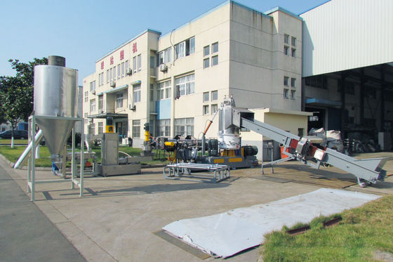Agriculture Film Single Stage Plastic Granulating Line