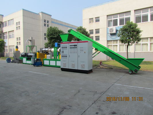 50Hz Plastic Granulating Machine , PP Woven Industrial Plastic Granulator