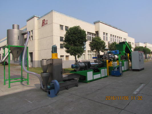 50Hz Plastic Granulating Machine , PP Woven Industrial Plastic Granulator