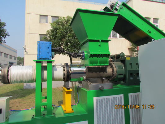 50Hz Plastic Granulating Machine , PP Woven Industrial Plastic Granulator