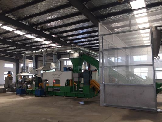 1000kg/h PE films Plastic Pelletizing Recycling Machine