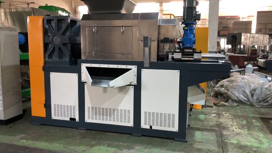 87rpm Pet Pelletizing Machine , 110kw Film Squeezer Machine No Stuck