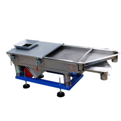 ISO9001 Linear Plastic Pellets Vibration Sieve Machine