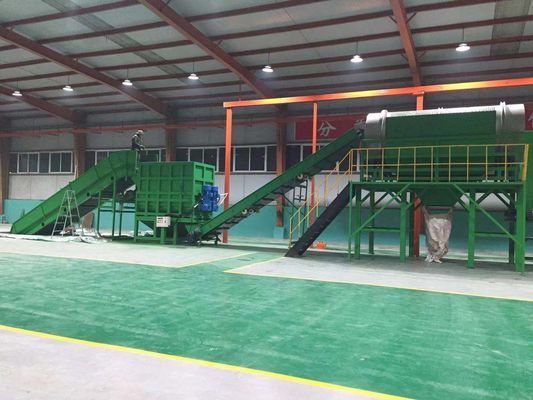 CE PET Bottle Recycling Equipment , Crushing Plastic Recycling Crusher