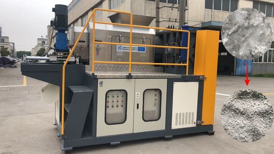 waste PP woven bags PP film squeezing pelletizing machine, waste plastic film recycling machine, pe pp recycling machine