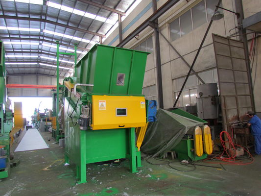 1500kg/H Plastic Waste Shredder , Ton Bags Plastic Shredding Machine