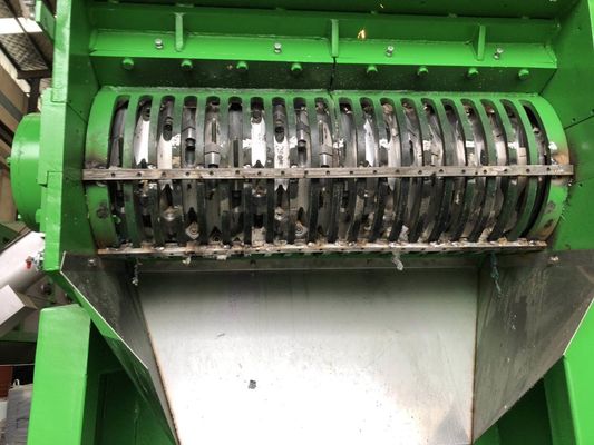 1500kg/H Plastic Waste Shredder , Ton Bags Plastic Shredding Machine