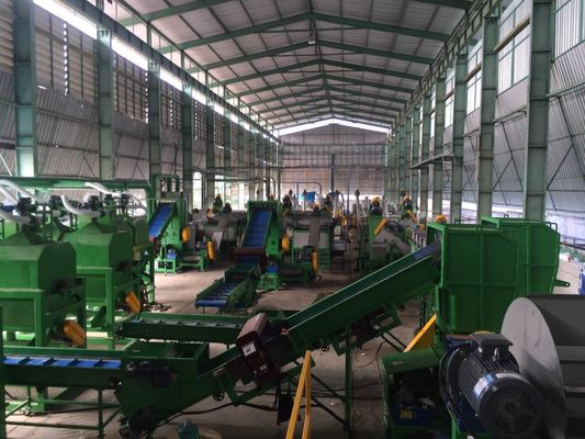 3 Phase Woven Bags Plastic Film Recycling Machine