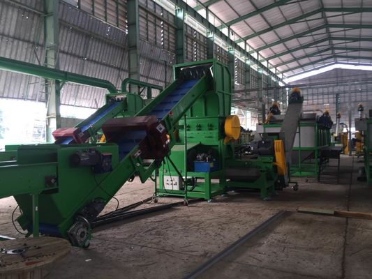 3 Phase Woven Bags Plastic Film Recycling Machine