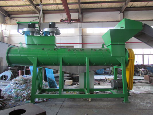 2ton/H Plastic Recycling Machine PET Bottle Cap Label Removing Machine