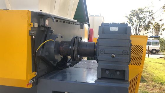 45kw 4pcs Fixed Blade Fiber Plastic Shredder Machine