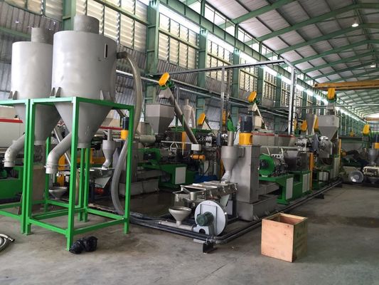Screw Diameter 300kg/h 160mm Plastic Granulating Line