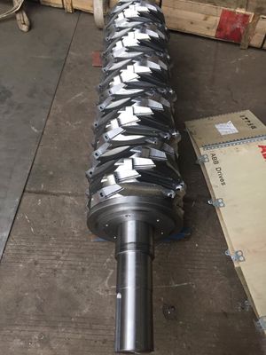 SKD 11 Single Shaft Shredder Machine For PS Lumps