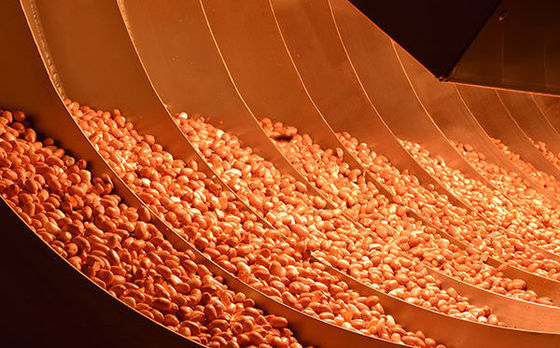 2000kg/H Food Infrared Rotary Dryer Kill Germs